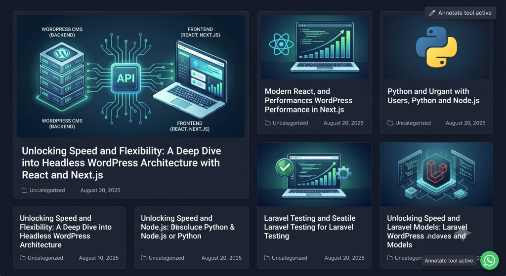 Headless WordPress: The Ultimate Guide to Building Blazing-Fast Interfaces with React and Next.js